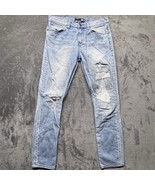 RSQ Seattle Skinny Tapered Distressed Denim Jeans Men’s 31x32 Tag See Pics - $51.95 CAD