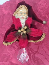 Christmas Ornament Vintage Santa Head ?Mark Roberts? made in Taiwan R.O ... - £8.97 GBP