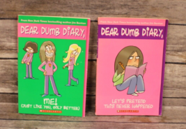 Dear Dumb Diary Lot of 2 Paperback Books by Jamie Kelly #1 and #12- VERY GOOD - £13.10 GBP