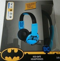 Batman Headphones - Volume Limited Kid Friendly/Safe - Music - NEW! FREE SHIP!!! - £7.78 GBP