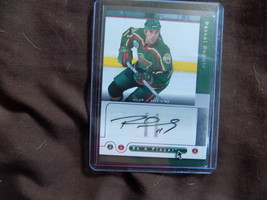 05/06 upper deck be a player pascal dupuis auto signed # pd wild penquins - €7,80 EUR