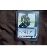 05/06 upper deck be a player pascal dupuis auto signed # pd wild penquins - €7,80 EUR