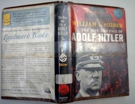 1961 Vintage Wwii History Book Rise And Fall Of Adolf Hitler Shirer - £19.83 GBP