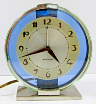 Art Deco 1930s Rare Westclox Andover Electric Clock Model 221 - $74.25