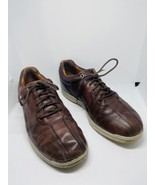 FootJoy FJ Versaluxe Brown Leather Spikeless Golf Shoes Men’s Size 11M - $20.81