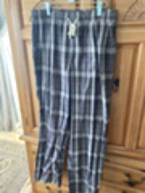 Merona Men’s Drawstring Plaid Lounging pants Size Small merona - £15.97 GBP