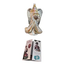 Miss Christmas Handmade Blown Glass Amazing Grace Ornament Angel Made in Poland - £14.20 GBP