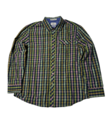 Tommy Bahama Button Shirt Mens XL Check Long Sleeve Lightweight Preppy C... - $19.57