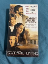 Good Will Hunting (VHS, 1997) Robin Williams Matt Damon Minnie Driver - $6.92