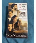 Good Will Hunting (VHS, 1997) Robin Williams Matt Damon Minnie Driver - €5,93 EUR