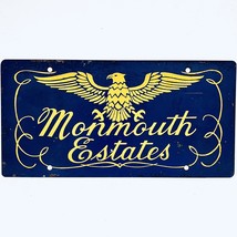 License Plate MONMOUTH ESTATES - $20.34 CAD
