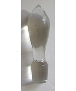 Vintage Teardrop Clear Glass Bottle Decanter Replacement Stopper Top ONL... - $346.64 MXN