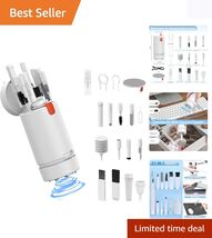 High-Power 21-in-1 Electronics Cleaning Kit with Handheld Vacuum - USB-C... - $32.62
