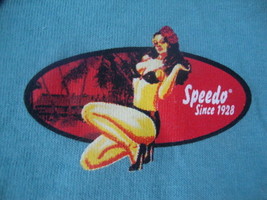 SPEEDO Beach tourist blue T Shirt L - £13.02 GBP