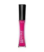 L’Oréal Paris Makeup Infallible 8 Hour Hydrating Lip Gloss, Pink Topaz, ... - $17.54 CAD