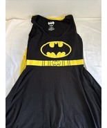 DC Comics Womens Batman Dress With Detachable Cape Cosplay Sleeveless S1... - $362.91 MXN