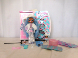 LOL Surprise OMG Winter Disco Series Snowlicious &amp; Little Sister Dollface Great - £21.81 GBP