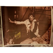 Mick Jagger signed poster Live, Original, Vintage, Great Gifts - $1,392.21 MXN