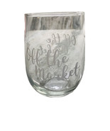 Off The Market Printed Stemless Wine Glass, 16-oz. - $15.72