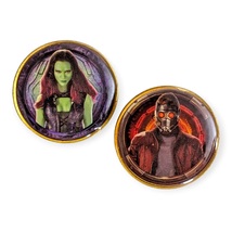 Guardians of the Galaxy Disney Marvel AMC Pins: Gamora and Star-Lord - £39.42 GBP