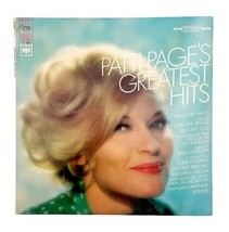 Patti Page Greatest Hits Vinyl Country And Western Record 1960s 33 12&quot; VRF7 - £15.98 GBP
