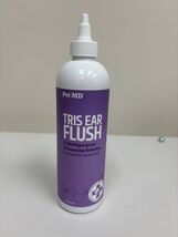 Pet MD Veterinary Tris Flush Cat &amp; Dog Ear Cleaner Exp: 5/27 - $20.95