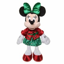 Disney Store Minnie Mouse Christmas Plush Toy Exclusive 2019 Limited New - £39.36 GBP