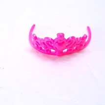 Barbie Doll Pink Crown  accessory - $2.96