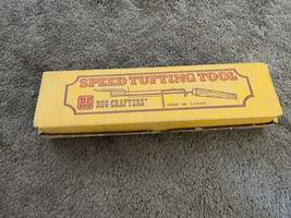 Speed Tufting Tool by Rug Crafters With original Box, Tapestry Yarn Needle  - £45.18 GBP