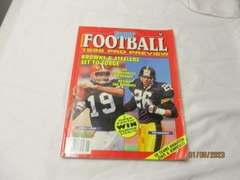 Sport Pro Football Preview 1992 Browns Steelers Rod Woodson error front cover - £42.10 GBP