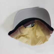 New Era 9FIFTY University Of Kansas Men's Tan/Red Snapback Baseball Cap Hat image 14