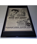 1949 Eversharp Schick Razor Framed 11x17 ORIGINAL Vintage Advertising Po... - $69.29