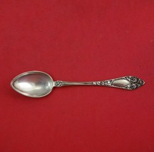 Opphoyet Rose by Th. Marthinsen Norwegian .830 Silver Demitasse Spoon 4 3/4&quot; - £30.23 GBP