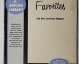 Lowrey Organ Forever Favorites Pointer System Read-A-Rhythm Library Supp... - $9.89