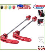 Wileosix Alloy Quick Release Skewer Set - Front &amp; Rear for Road/Mountain... - $455.10 MXN