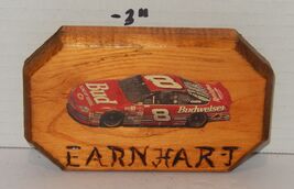 Vintage Nascar Dale Earnhardt Jr 5" x 3" Plaque Budweiser - $14.80
