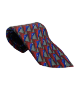 Jerry Garcia Tie Vintage 1996 Zoot Collection 15 Abstract Purple Red Gra... - £13.32 GBP