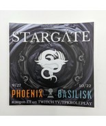 TPK Roleplay Stargate Promo Sticker RPG Phoenix Basilisk - £7.74 GBP