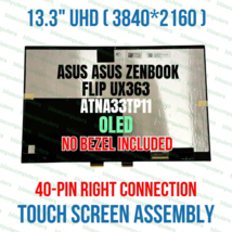 13.3&quot; 4K OLED LCD Touch Screen Digitizer Assembly ASUS ZenBook Flip 13 UX363 - £125.34 GBP