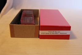 HO Scale Tyco, 50&#39; Box Car, Santa Fe El Capitan, Red #49277, Custom Weat... - $28.50