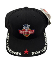MLB Yankees Mariners Division Series 2001 Hat Cap American Needle Blk Bu... - $29.92
