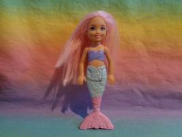 Mattel 2018 Barbie Dreamtopia Chelsea Mermaid Doll Pink Hair - £3.85 GBP