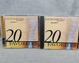 Lotto di 2 CD di inni strumentali 20 preferiti vol. 3 + 4 Greentree (CD, - $18.95