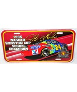 Vintage JEFF GORDON 1995 NASCAR Winston Cup Champion METAL CAR TAG Licen... - $277.41 MXN