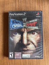 WWE SmackDown vs. Raw Video Game PS2 Complete With Manual Sony PlayStation 2 - £15.72 GBP