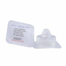 Sterile Syringe Filter Pvdf Hydrophilic Filtration 20/Pk Sterile Pvdf Me... - £27.82 GBP