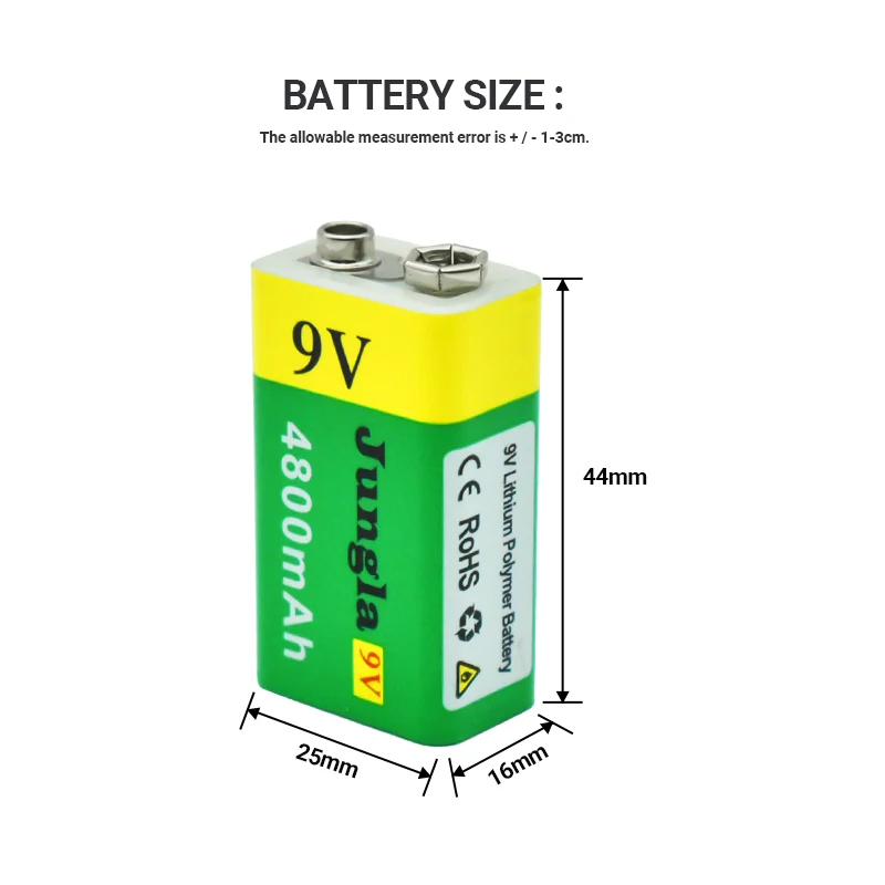 House Home 2022 9V 4800mAh li-ion Rechargeable battery Micro USB Batteries 9 v l - £19.55 GBP