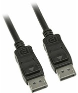NEW Dynex DX-PD06500 6-Foot DisplayPort-to-DisplayPort Cable Black - £7.34 GBP