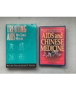 TREATING AIDS WITH CHINESE MEDICINE &amp; AIDS and CHINESE MEDICINE Books Ry... - £6.68 GBP