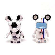 Disney Vinylmation Herbie 53 Love Bug and Soccer Sports Figures - £15.57 GBP